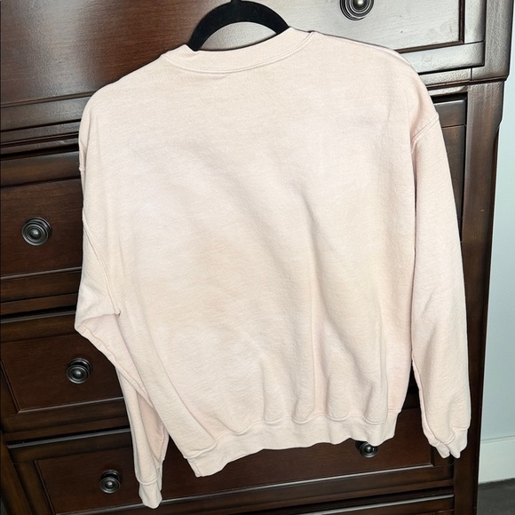 Cream LV Drip Logo Sweatshirt - Picture 2 of 2